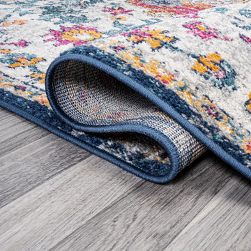 Anaise Ornate Boho Medallion Area Rug